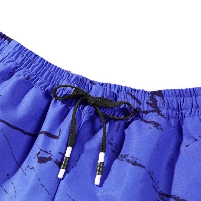 Quần Short Thể Thao Ống Rộng Phối Dây Rút Thời Trang Mùa Hè Hàng Mới Dành Cho Nam