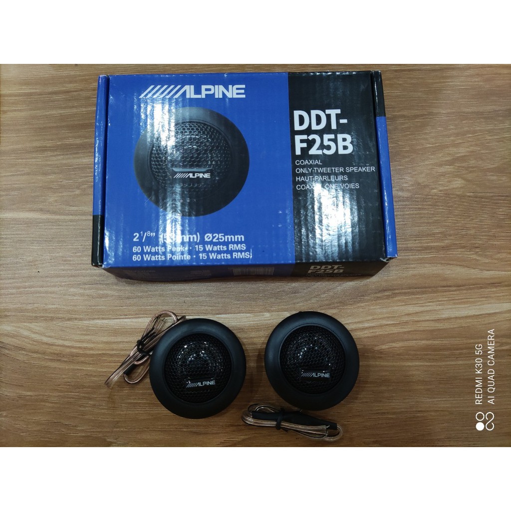 Loa Treble Alpine F25B kèm tụ nâng cấp âm thanh hoàn thiện hơn