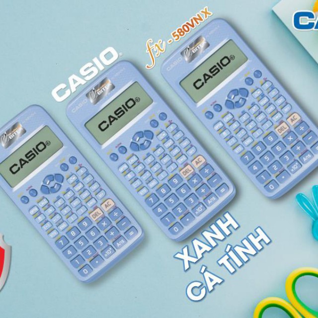 Máy Tính Casio Fx580vnx Chính Hãng Bảo Hành 7 Năm