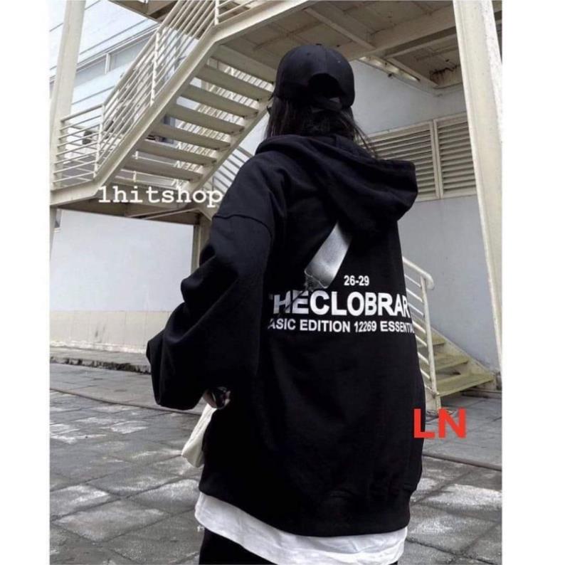 Áo hoodie TheClo in lưng