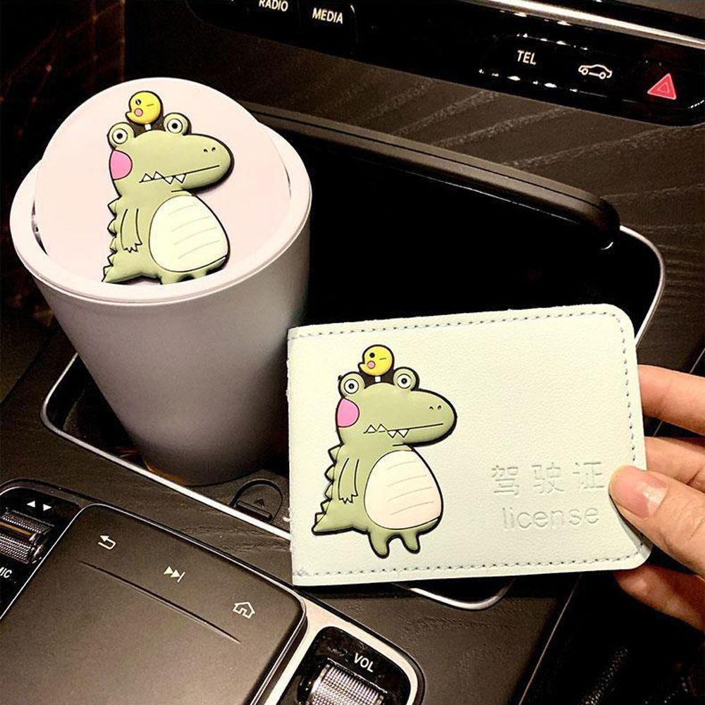 Thùng Rác Mini Có Nắp Thiết Kế Dễ Thương Tiện Dụng Cho Xe Hơi/ Văn Phòng