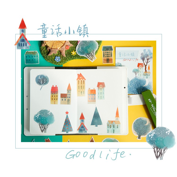 Set 40 miếng hình dán trang trí Original sticker