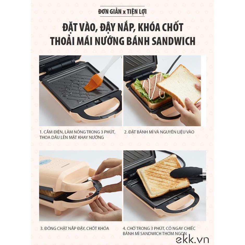 Máy Làm Bánh SANDWICH - Home and Garden