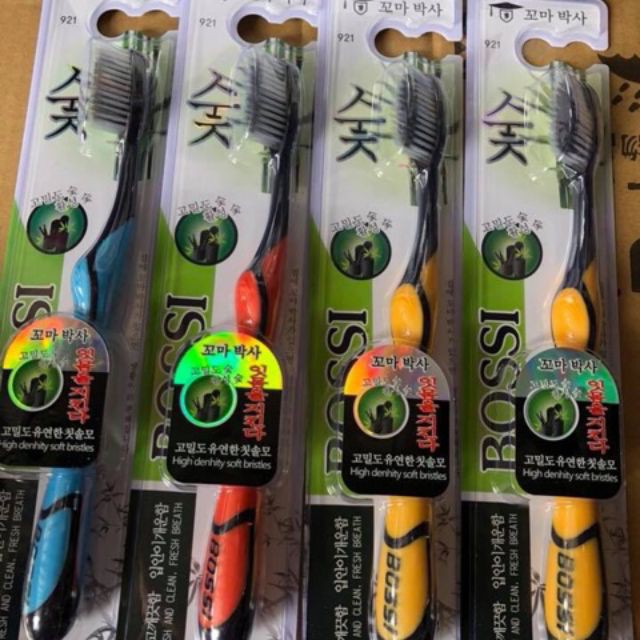 5 BÀn CHải Đánh Răng Than Tre Hoạt Tính