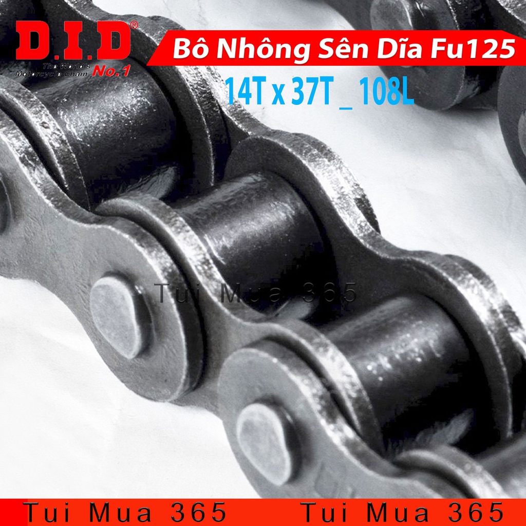 Bộ Nhông sên dĩa DID Honda Future X , Future 125 , Wave RS , S110, Blade, RSX