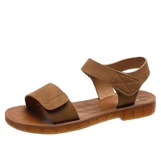 Giày Dép sandal quai chéo da xinh xắn