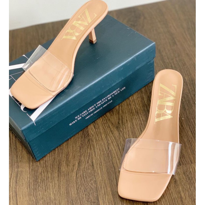 Zara Giày Sandal S15464 Thời Trang Năng Động