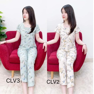 đồ bộ nữ mặc nhà ,sét bộ cộc tay lụa sàng chảnh( có video)