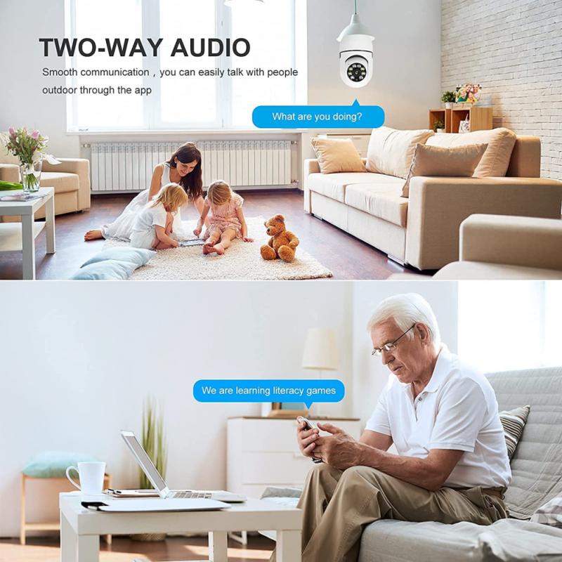 Camera kỹ thuật số HAMROL 5MP PTZ Wifi iCsee App 1080P 4X tầm nhìn ban đêm tự động 2MP