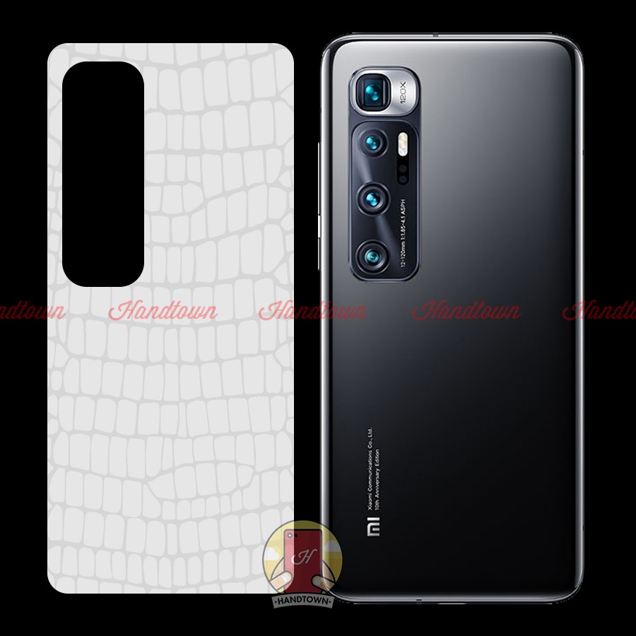 Dán PPF Mặt Lưng Xiaomi Mi 10 Ultra Mi10 Ultra Kính Cường Lực Dẻo Vân Cá Sấu / Hiệu Ứng Cầu Vồng / Trong Suốt Bảo Vệ Máy