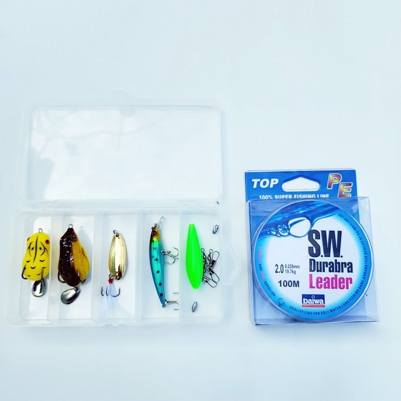 Bộ Cần câu lure đứng carbon Mantis máy câu Deukio Fs3000