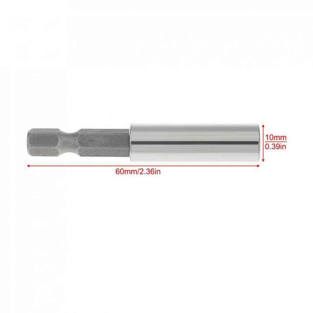 Tua Vít Đầu Lục Giác 58mm Bằng Thép Cacbon Kèm Phụ Kiện
