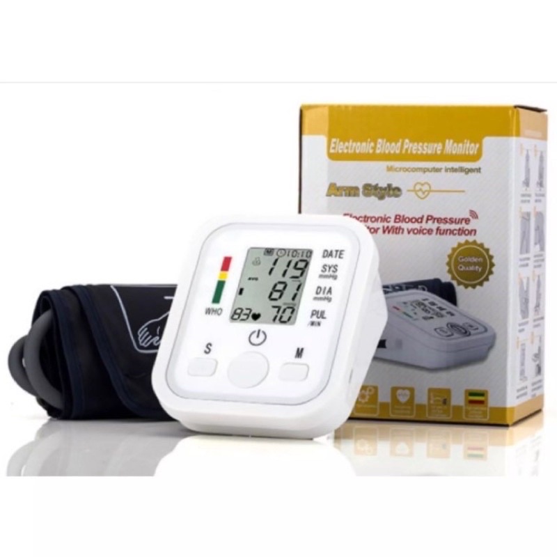 [Chính Hãng] Máy Đo Huyết Áp  - Nhịp Tim Điện Tử Arm Style tự động chuẩn xác 100%