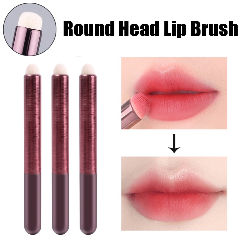 1 Cọ Trang Điểm Tay Cầm Bằng Gỗ Lông Nylon