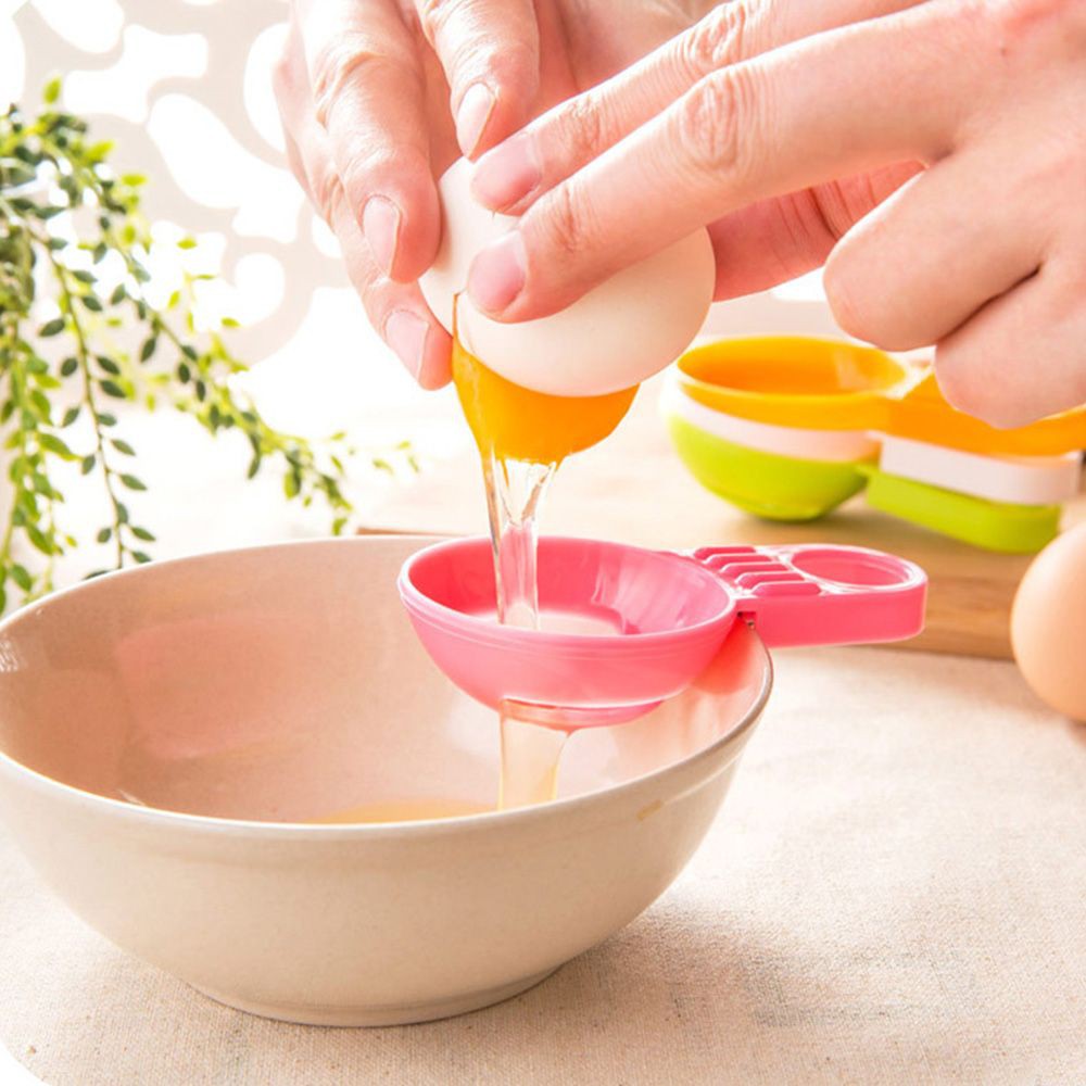 Dụng Cụ Tách Lòng Đỏ Trứng Bằng Nhựa Thân Thiện Với Môi Trường