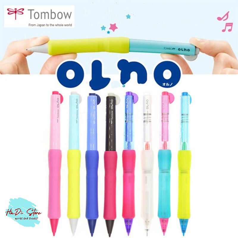 [HADI] Bút chì uốn cong thân TOMBOW OLNO 0.5mm (Mã SP:TB-B-Olno)