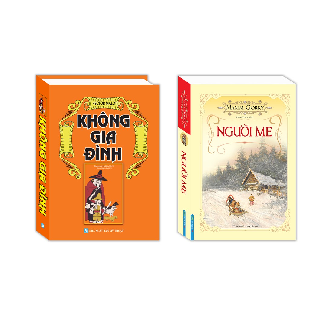Sách - Combo Không gia đình (bìa cứng) + Người mẹ (bìa mềm)