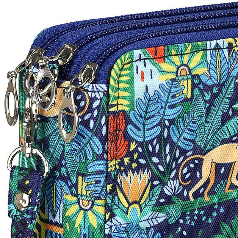 Hộp Đựng Bút Chì Màu 120 Ngăn Bằng Vải Oxford Tiện Dụng