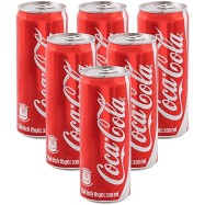 LỐC 6 LON COCA-COLA 330ML