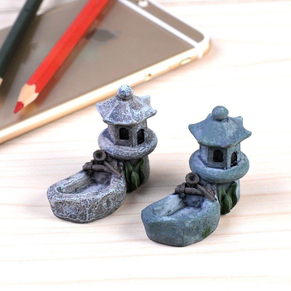 Mô Hình Phong Cảnh Mini Màu Sắc Ngẫu Nhiên Tinh Tế Trang Trí Sân Vườn DIY