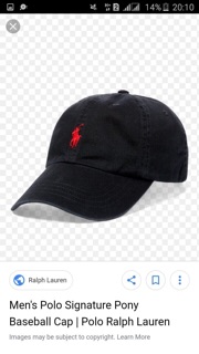 Nón nam polo ralph lauren