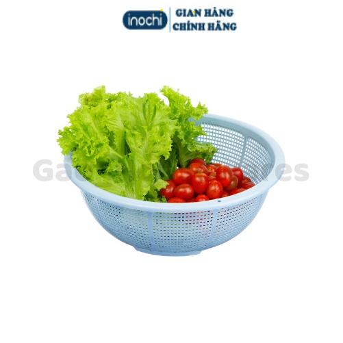 [FreeShip] Rổ nhựa tròn lớn 30cm cao cấp inochi, đa năng, tiện lợi - Giao màu ngẫu nhiên