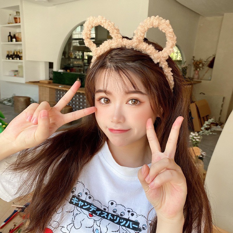 Băng Đô Cài Tóc Cho Bé Hình Thú Tai Mèo Tai Gấu Tai Thỏ Dễ Thương Shop Mẹ Bí Đỏ PK58