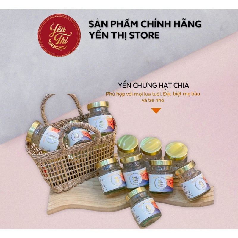 Yến Thị-Bán Lẻ- Chưng sẵn 70ml- 30% Yến