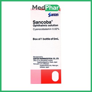 Thuốc nhỏ mắt nhật Sancoba