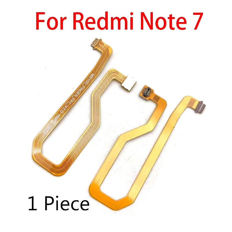 New Fingerprint Sensor Scanner Touch ID Connect Motherboard home button Flex Cable For Redmi 7 8 8A Note 7 / For Xiaomi Mi Play