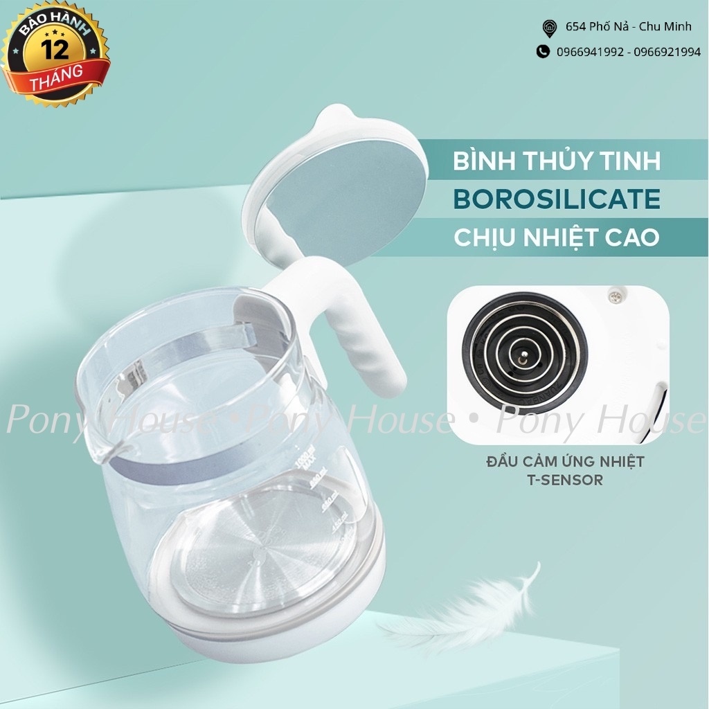 Máy Đun Nước Pha Sữa Moaz BéBé - Máy Đun Hâm Nước Đa Năng Siêu Tốc MB-002 Chính Hãng Bảo Hành 1 Năm