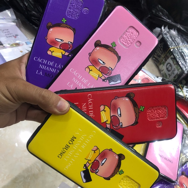 Ốp Samsung J4,J6,A6 in hình kute