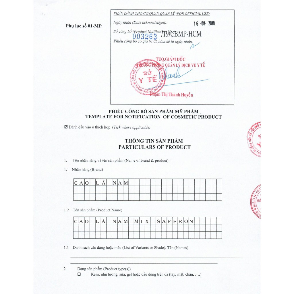 [Trị Mụn] Cao Lá Nam Chính Hãng Mix Saffron | BigBuy360 - bigbuy360.vn