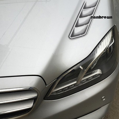 2 Miếng dán 3d hình lỗ thông khí trang trí xe hơi độc đáo