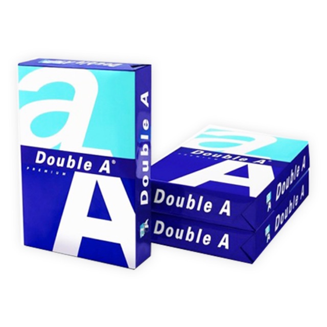 Giấy Double A A4 80gsm 550 tờ/ream