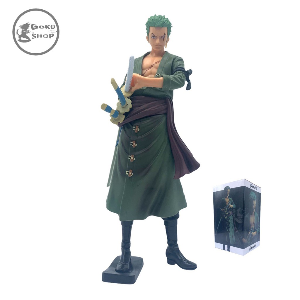 Mô hinh Zoro Tam Kiếm One Piece 28cm đầy đủ hộp