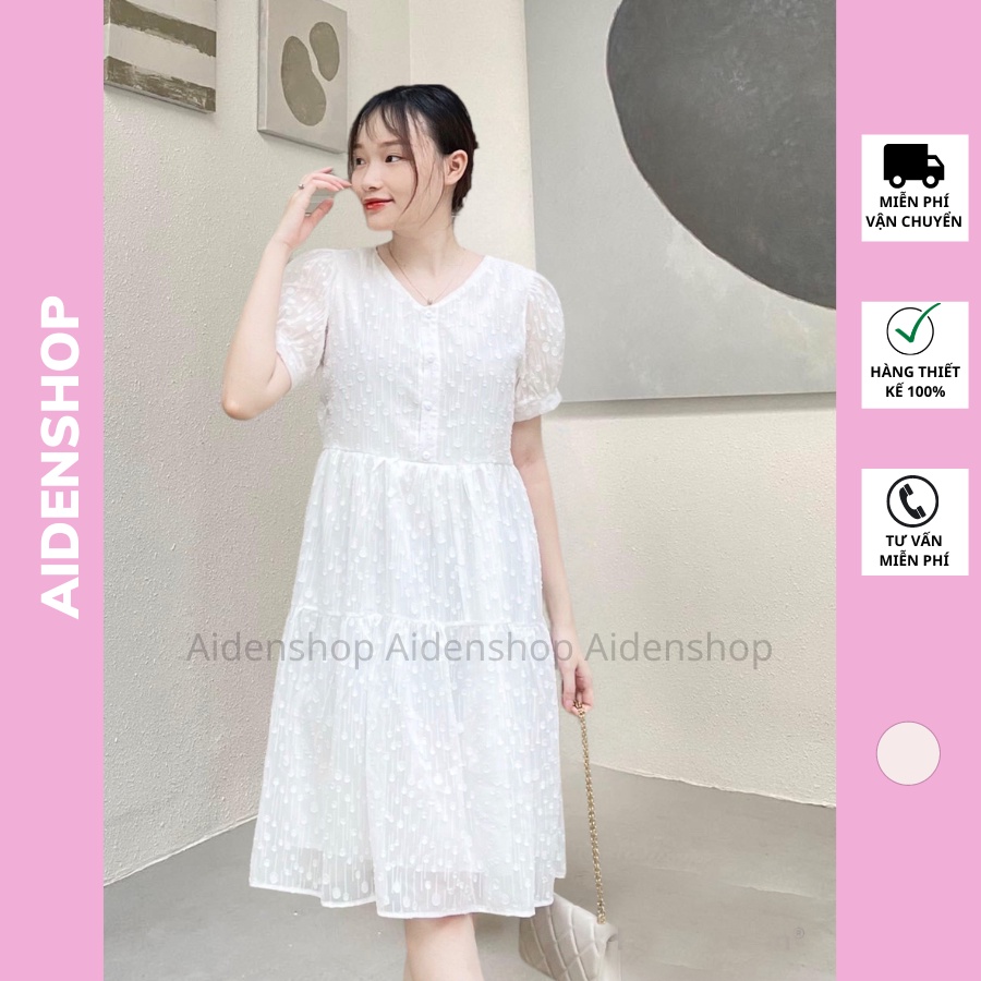 Váy bầu thiết kế xinh ren Aidenshop đầm bầu thời trang sau sinh sang chảnh