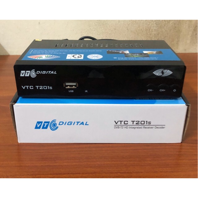 Đầu thu mặt đất DVBT2 VTC-T201s (Vào được internet qua usb thu wifi)