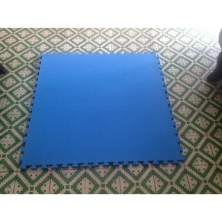 Thảm ghép màu xanh kịch thước 60x60 cm