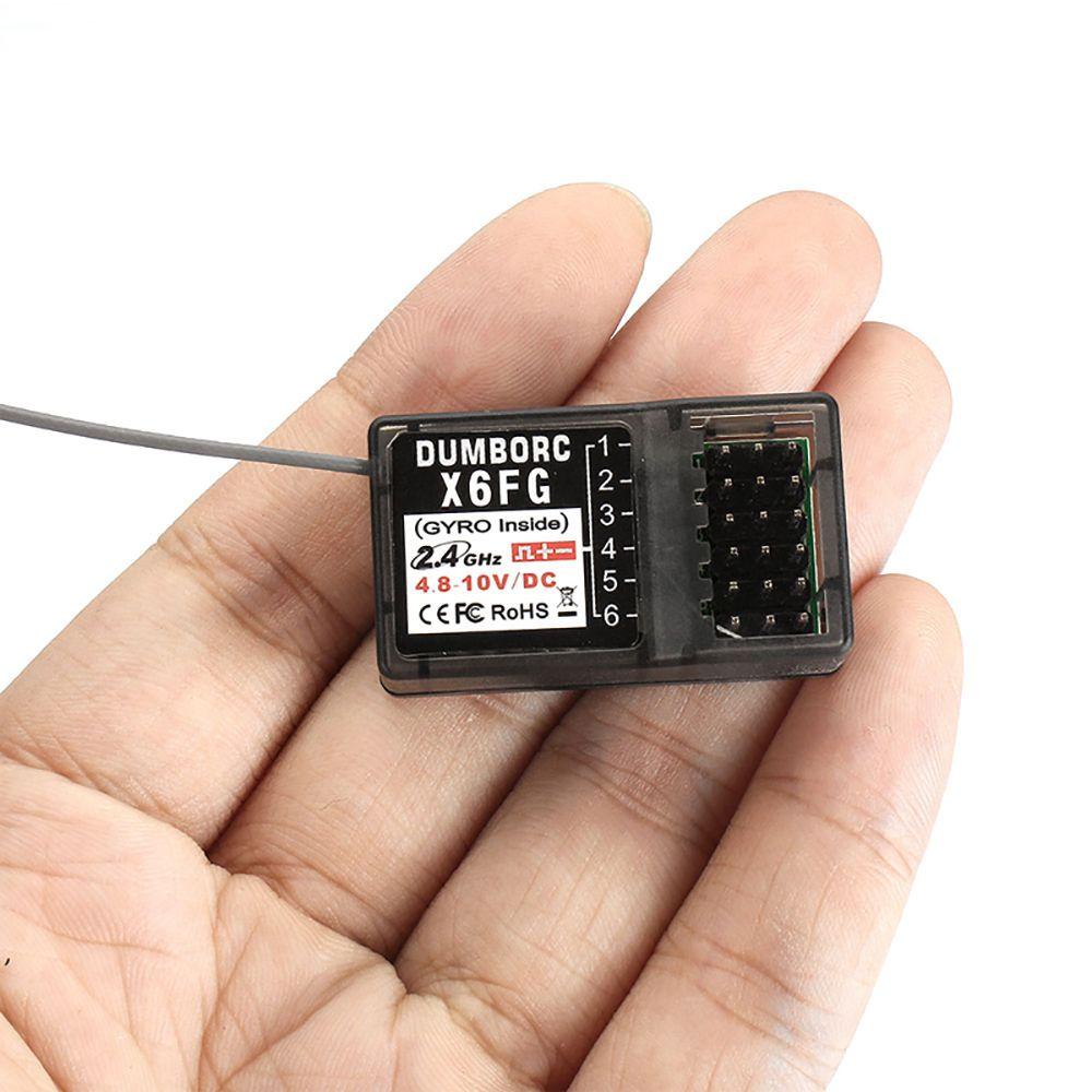 CHOOKEY Thiết Bị Nhận Tín Hiệu Servo 6 Kênh 2.4G Cho Xe Điều Khiển Từ Xa