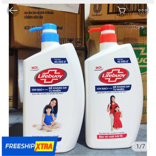 Sữa Tắm Lifebuoy Chai Sạch Thơm Mềm Mịn 850g