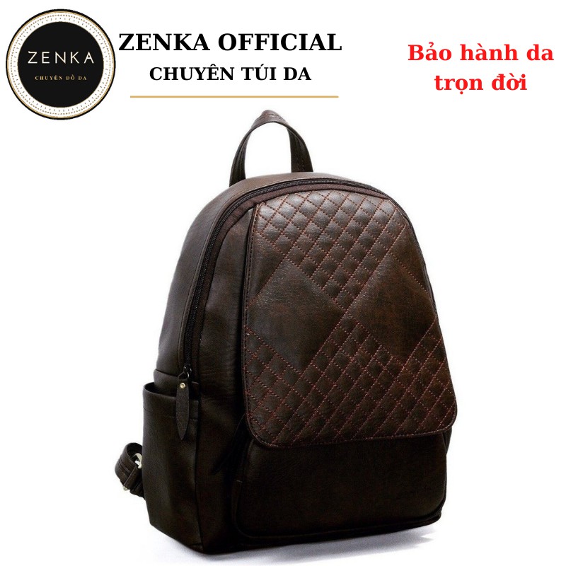 Balo da nữ công sở Zenka nhiều ngăn tiện dụng rất sang trọng và thanh lịch