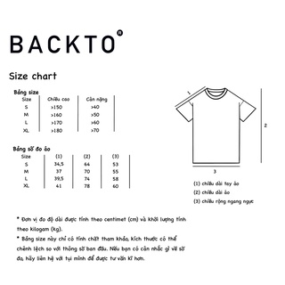 Áo thun BACKTO SIGNATURE - Black