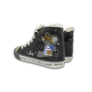 Giày Sneaker Bé Gái Cổ Cao D&A BG1510