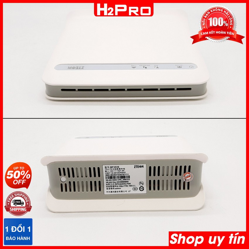 Bộ phát wifi 4G LTE CPE H2Pro 150Mbps hỗ trợ 32 USERS- có cổng LAN, bộ phát wifi 4g tốt nhất hiện nay