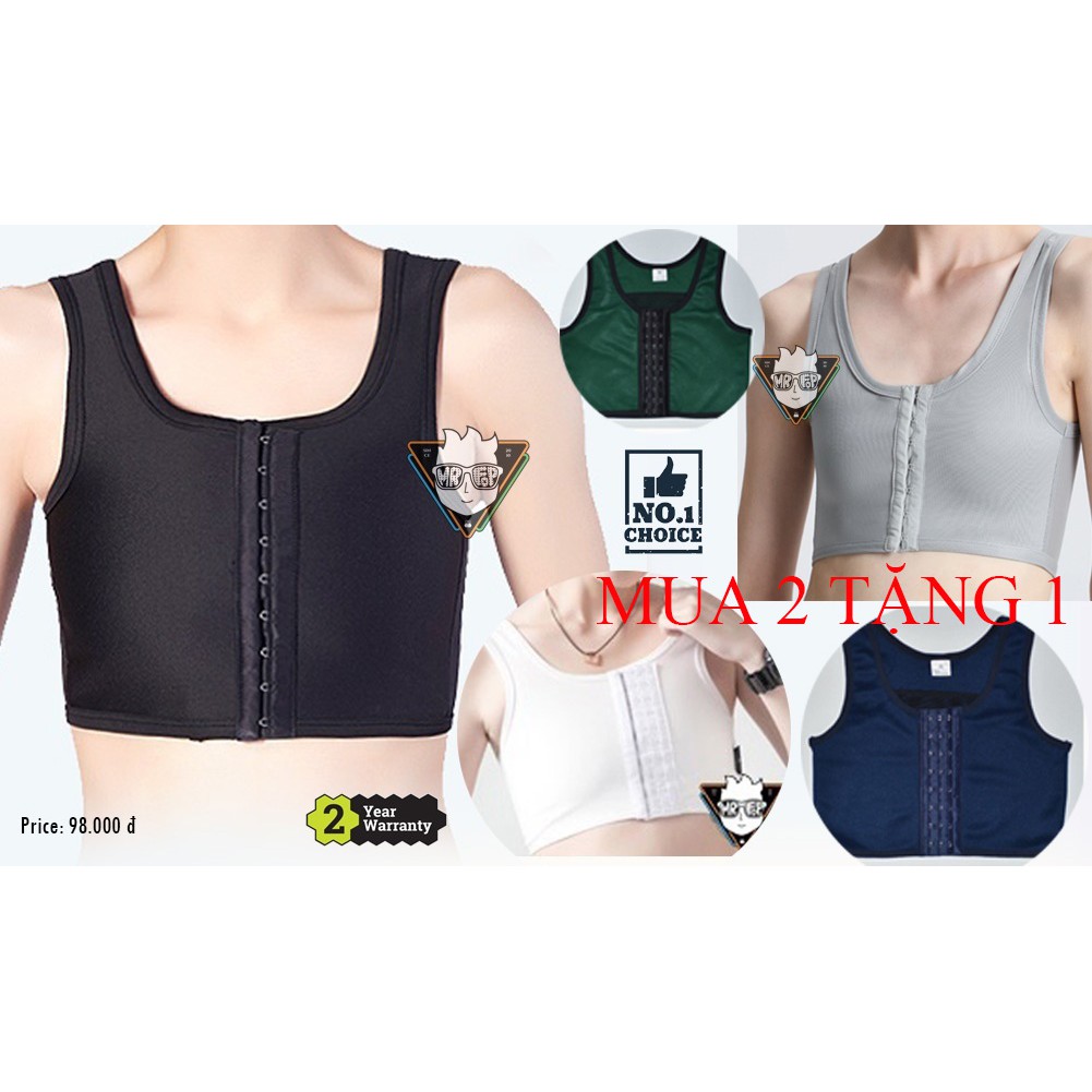 [MUA 2 TẶNG 1] Áo nịt móc gài giữa dễ mặc thoáng mát Mr Fop | BigBuy360 - bigbuy360.vn