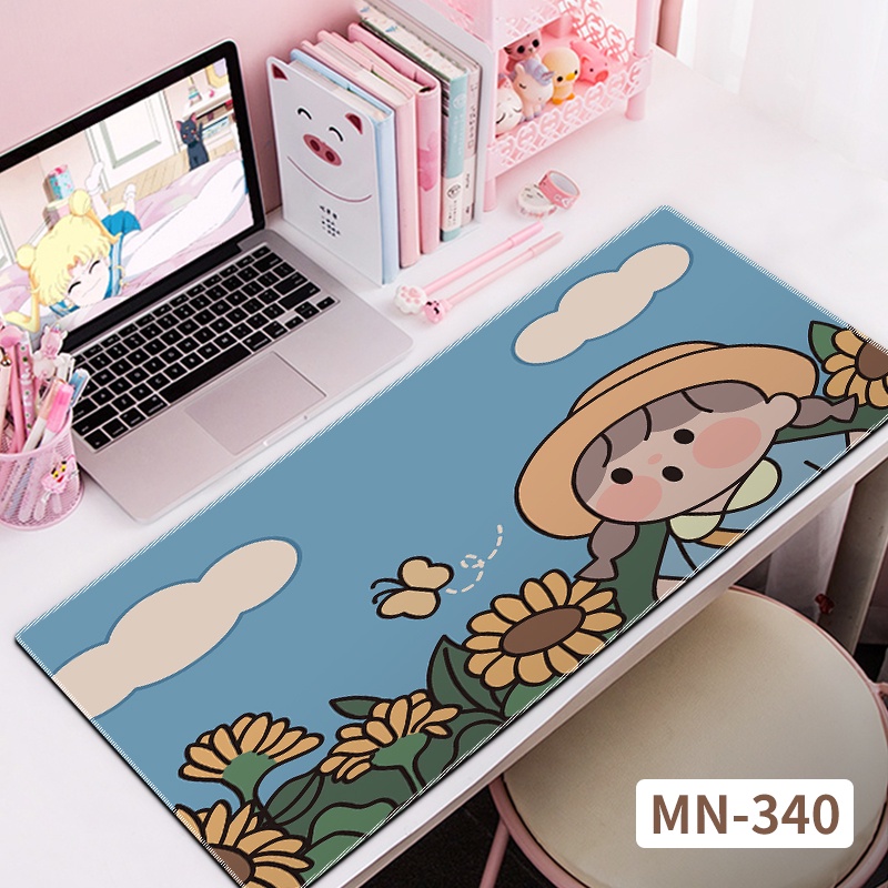 Miếng lót chuột làm bằng cao su dày cỡ lớn dễ thương