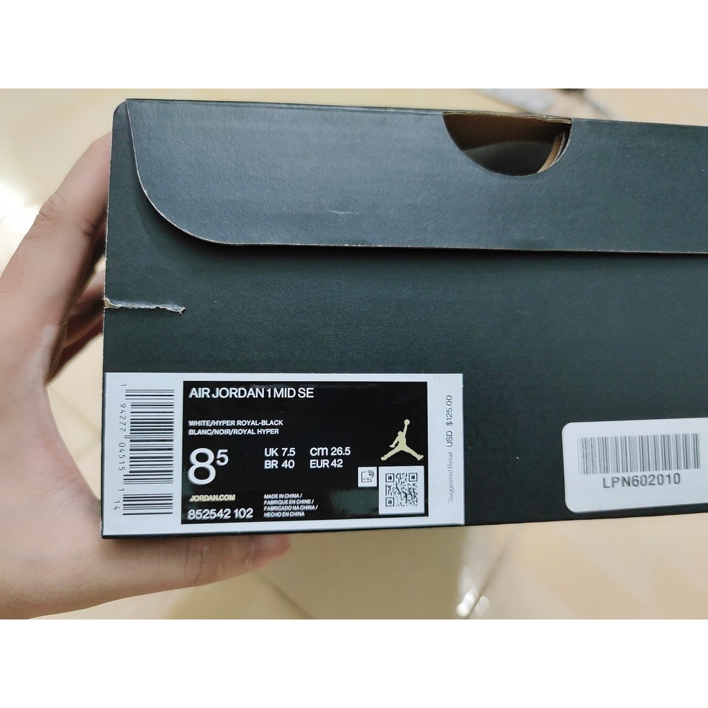 Giày Jordan 1 Mid SE Chính Hãng