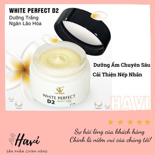 Kem dưỡng trắng da ban đêm d2 top white - white perfect d2