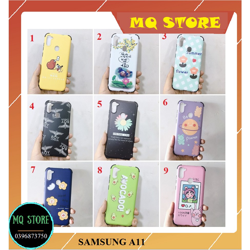 SAMSUNG A11 ỐP LƯNG IMD HÌNH CHỐNG SỐC 4 GÓC ĐÁNG YÊU